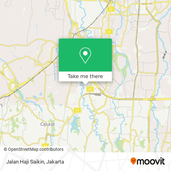 Jalan Haji Saikin map