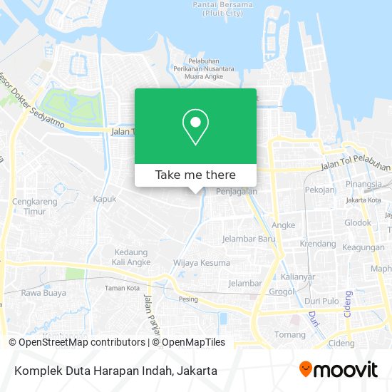Komplek Duta Harapan Indah map