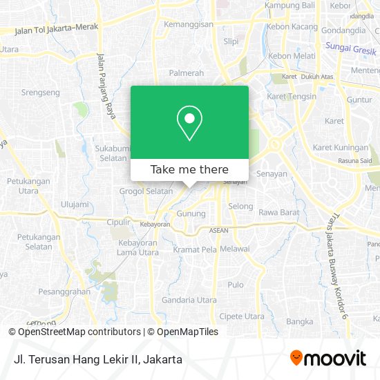Jl. Terusan Hang Lekir II map