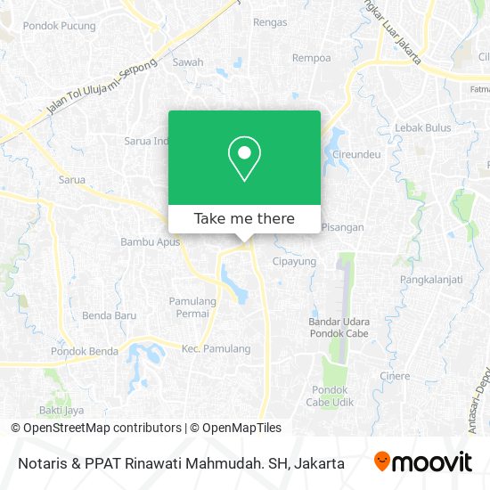 Notaris & PPAT  Rinawati Mahmudah. SH map