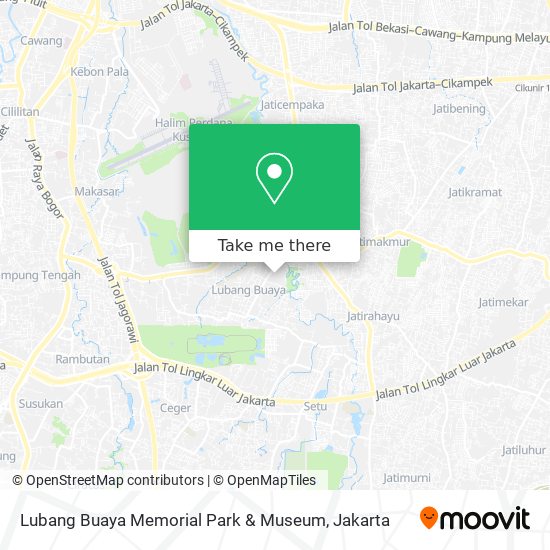 Lubang Buaya Memorial Park & Museum map