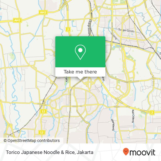 Torico Japanese Noodle & Rice map