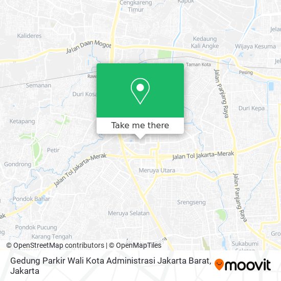 Gedung Parkir Wali Kota Administrasi Jakarta Barat map