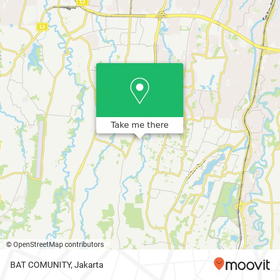 BAT COMUNITY map