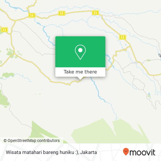 Wisata matahari bareng huniku :) map