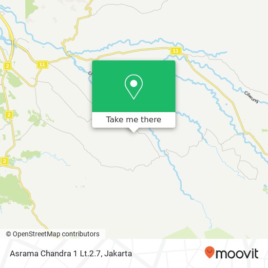 Asrama Chandra 1 Lt.2.7 map