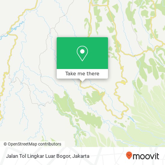 Jalan Tol Lingkar Luar Bogor map