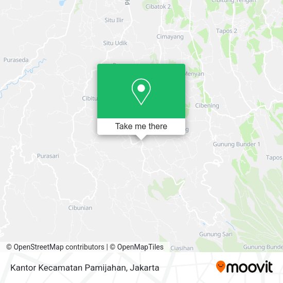 Kantor Kecamatan Pamijahan map