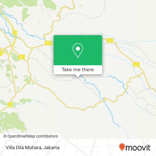 Villa Dila Mutiara map