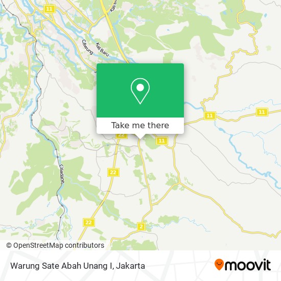 Warung Sate Abah Unang  I map