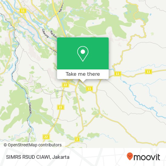 SIMRS RSUD CIAWI map