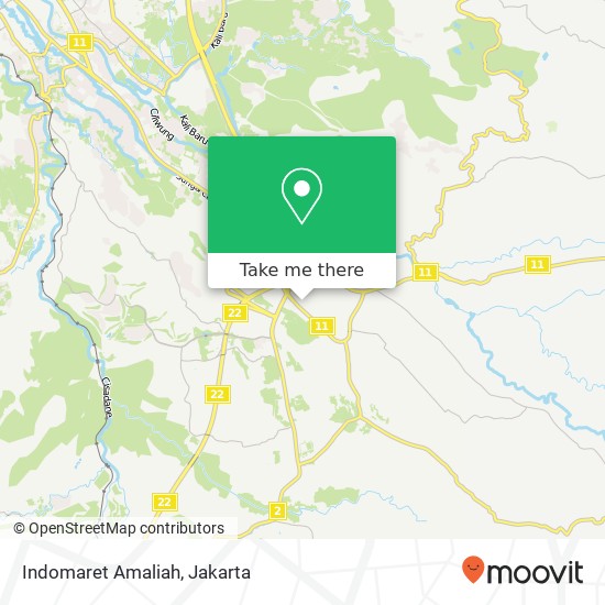 Indomaret Amaliah map