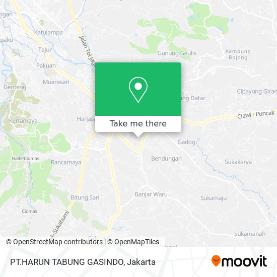 PT.HARUN TABUNG GASINDO map