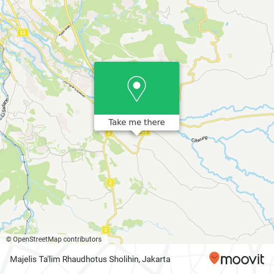 Majelis Ta'lim Rhaudhotus Sholihin map