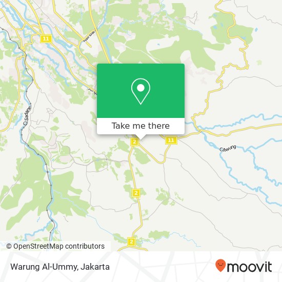 Warung Al-Ummy map