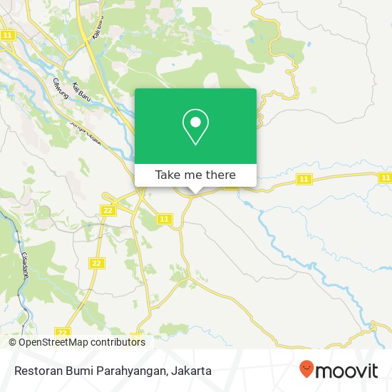 Restoran Bumi Parahyangan map