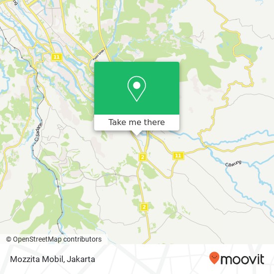 Mozzita Mobil map
