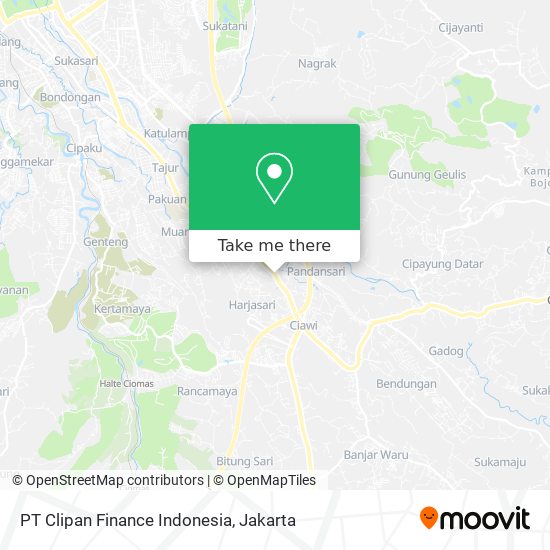 PT Clipan Finance Indonesia map