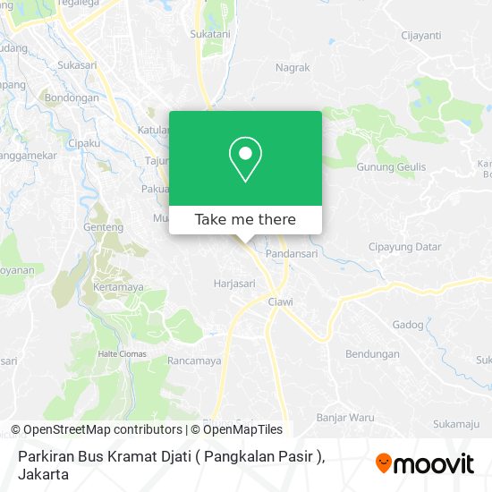 Parkiran Bus Kramat Djati ( Pangkalan Pasir ) map