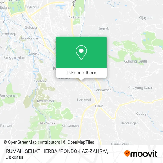RUMAH SEHAT HERBA "PONDOK AZ-ZAHRA" map