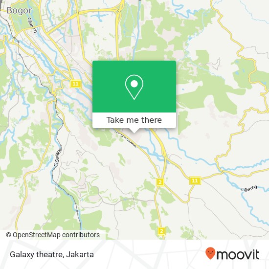 Galaxy theatre map