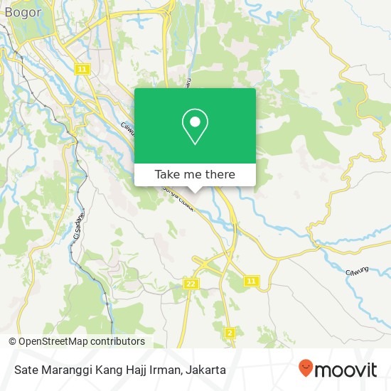 Sate Maranggi Kang Hajj Irman map