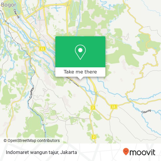 Indomaret wangun tajur map