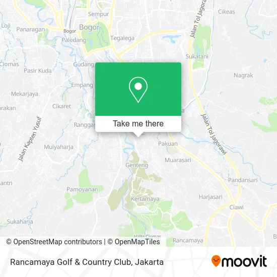 Rancamaya Golf & Country Club map
