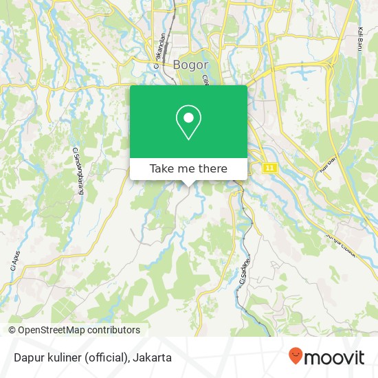 Dapur kuliner (official) map