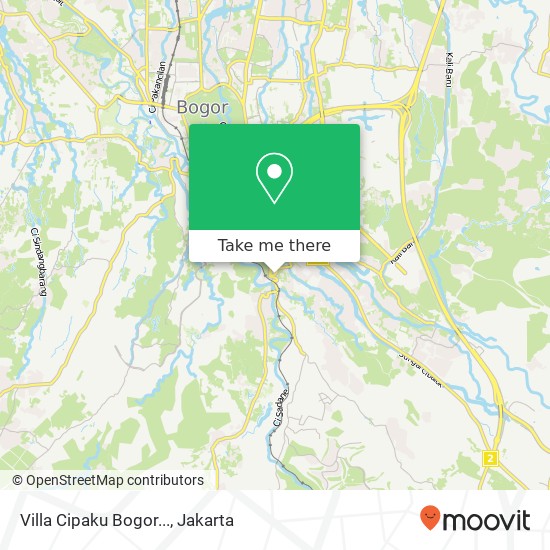 Villa Cipaku Bogor... map