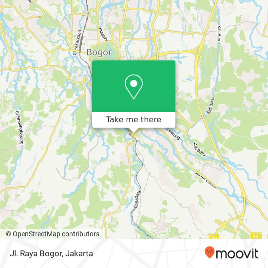 Jl. Raya Bogor map
