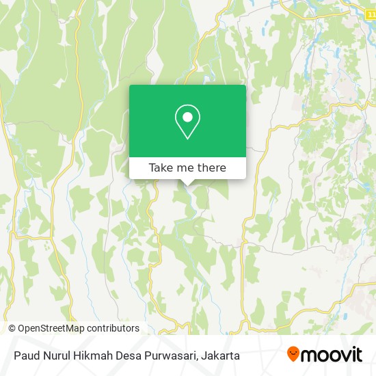 Paud Nurul Hikmah Desa Purwasari map