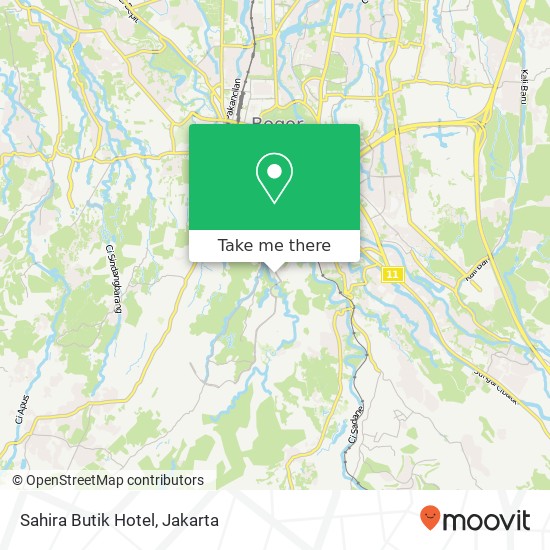 Sahira Butik Hotel map