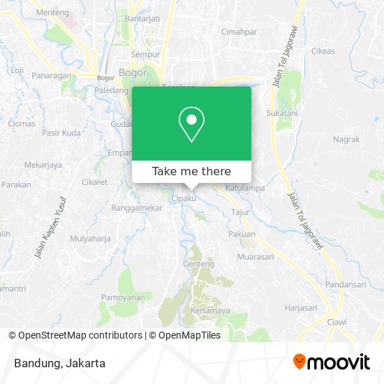 Bandung map