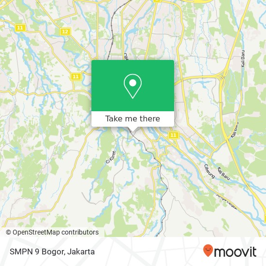 SMPN 9 Bogor map