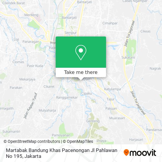 Martabak Bandung Khas Pacenongan Jl Pahlawan No 195 map