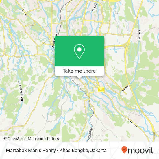 Martabak Manis Ronny - Khas Bangka map