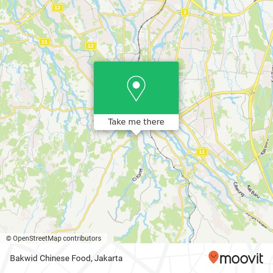 Bakwid Chinese Food map