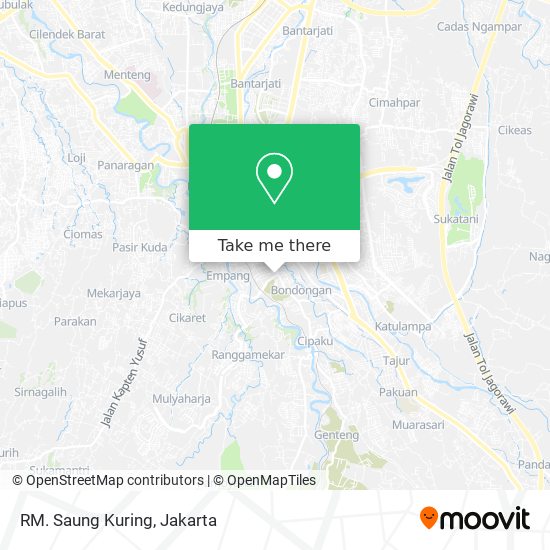 RM. Saung Kuring map