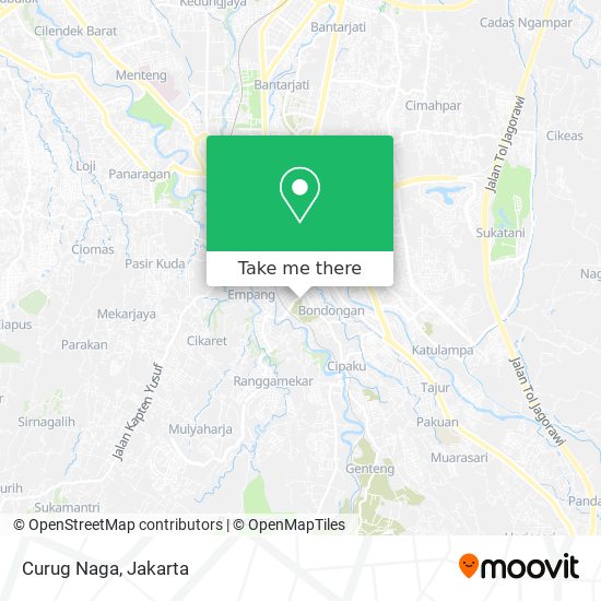 Curug Naga map