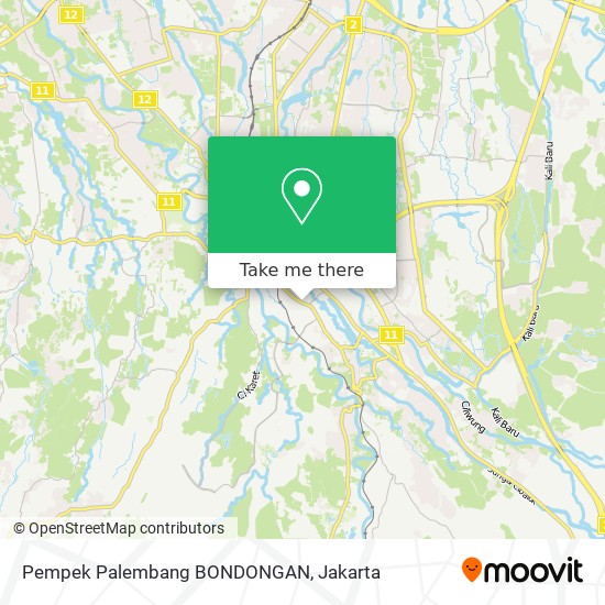 Pempek Palembang BONDONGAN map