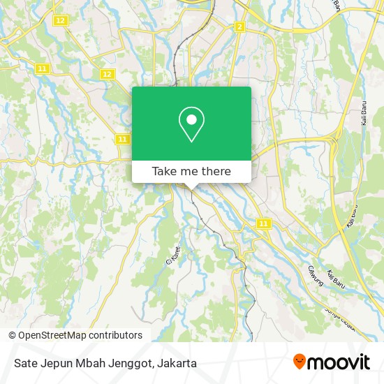 Sate Jepun Mbah Jenggot map