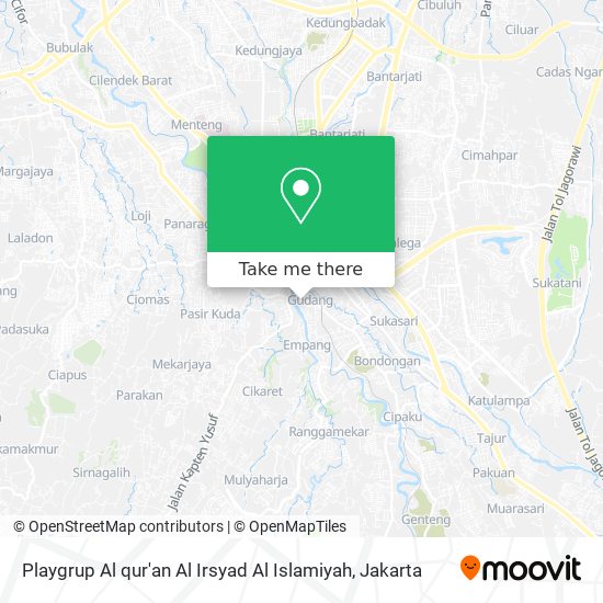 Playgrup Al qur'an Al Irsyad Al Islamiyah map