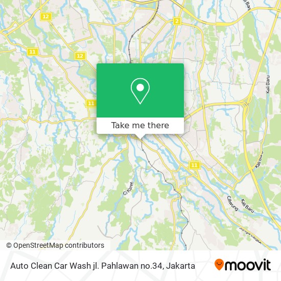 Auto Clean Car Wash jl. Pahlawan no.34 map