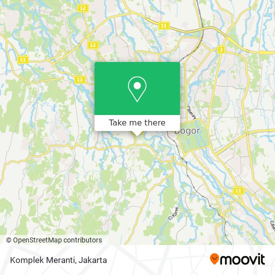 Komplek Meranti map