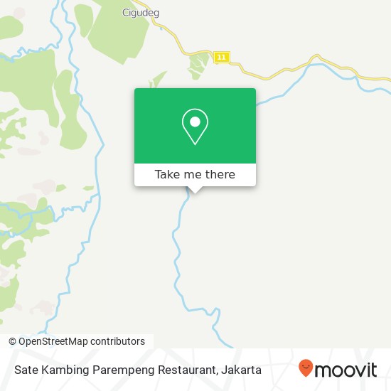 Sate Kambing Parempeng Restaurant map