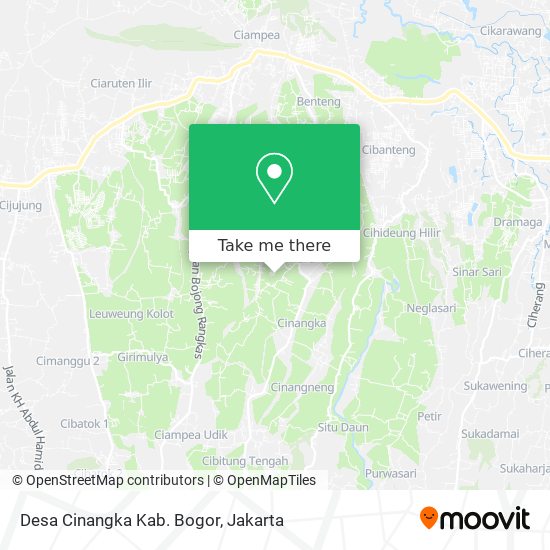 Desa Cinangka Kab. Bogor map