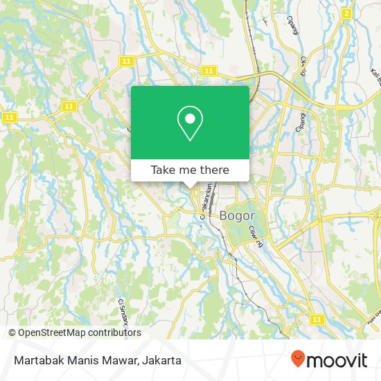 Martabak Manis Mawar map