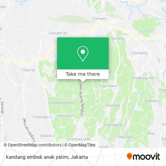 kandang embek anak yatim map