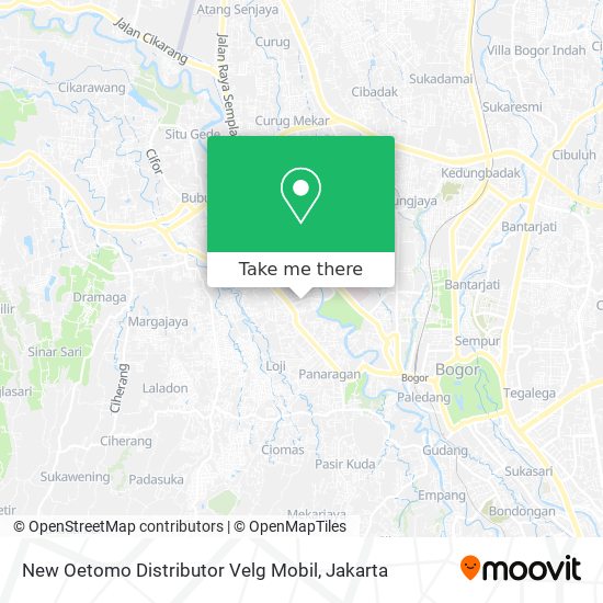 New Oetomo Distributor Velg Mobil map